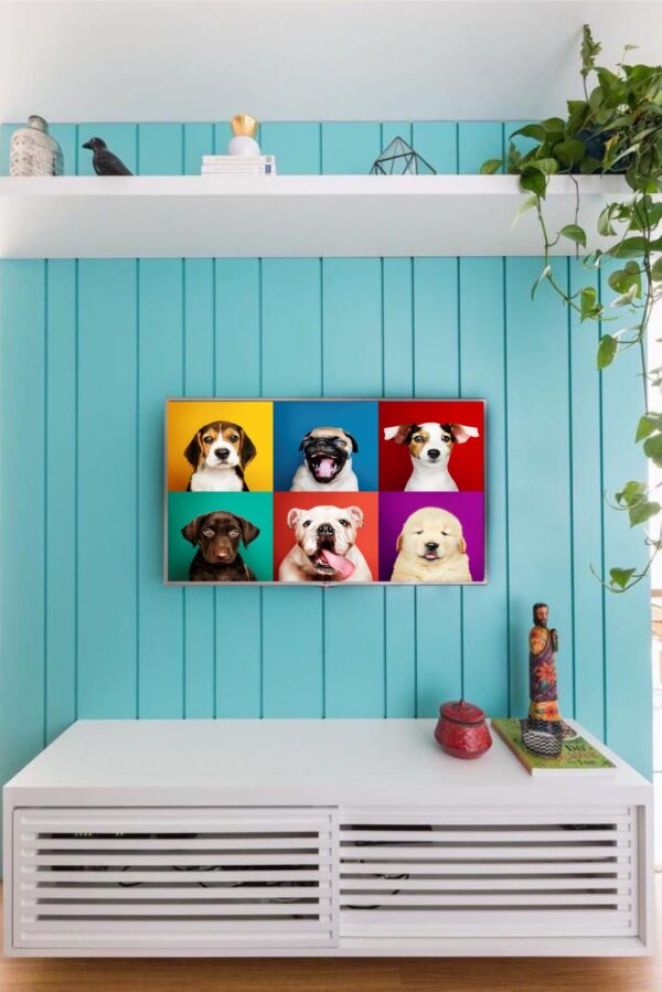 Quadro Cãezinhos Sorridentes - Imagem 3