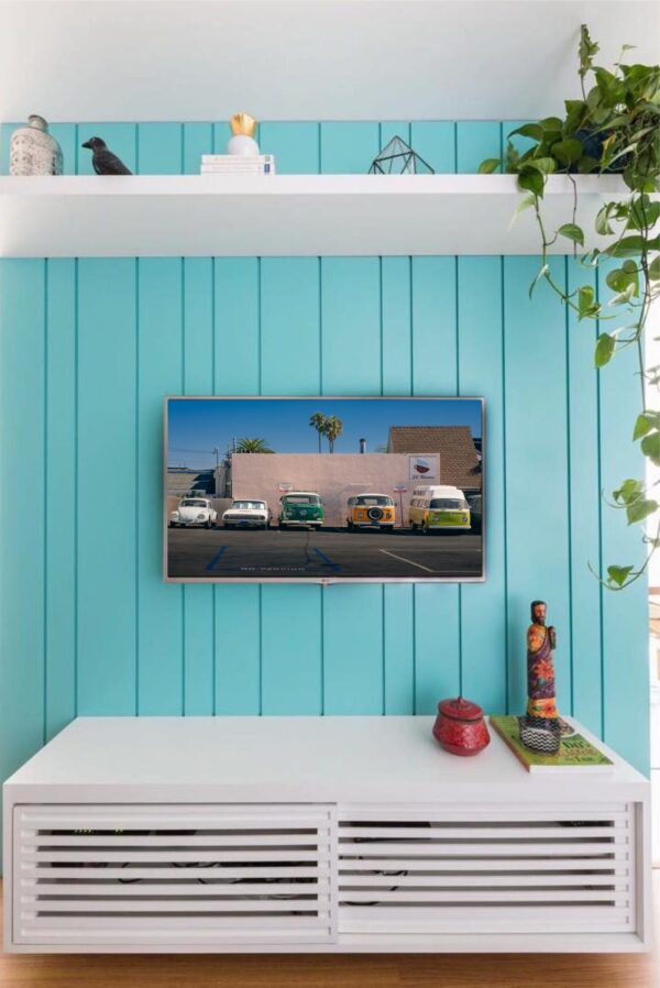 Quadro Carros Antigos no Verão - Imagem 3